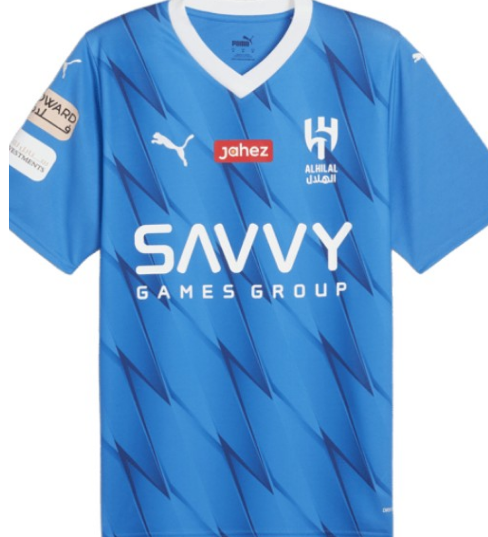 Al Hilal SFC Football Jersey 2023–24 official Saudi club shirt