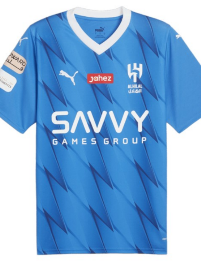 Al Hilal SFC Football Jersey 2023–24 official Saudi club shirt