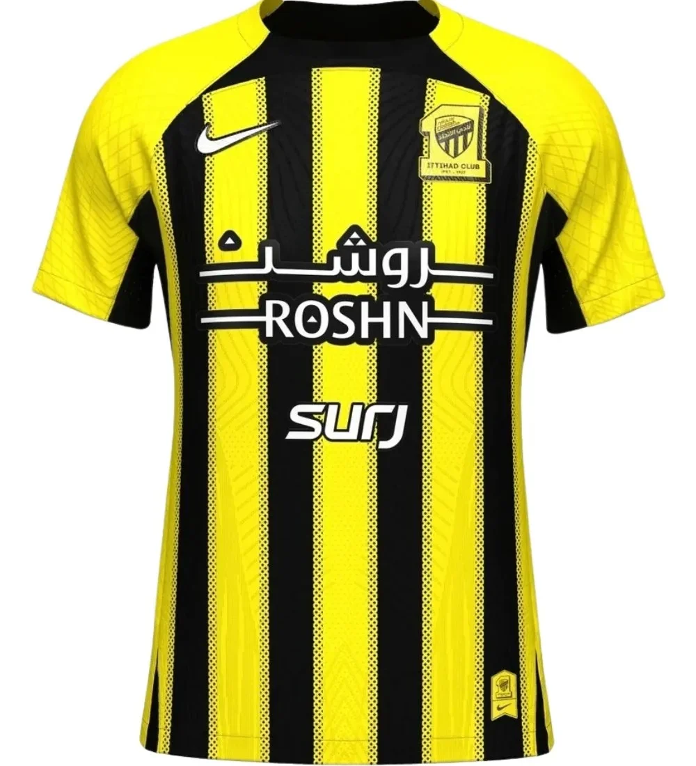 Al Ittihad FC Football Jersey 2024-25