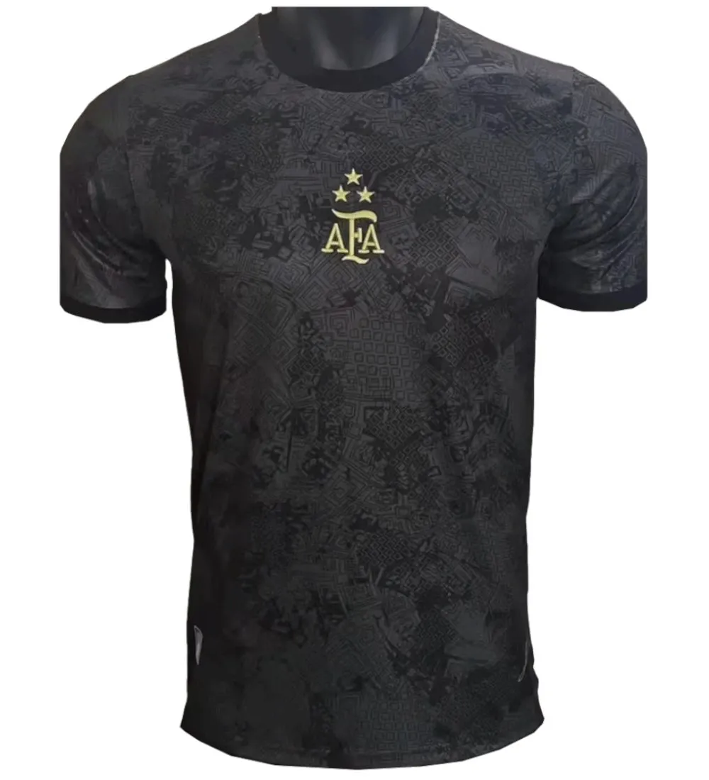 Argentina Champions Jersey Black 2022