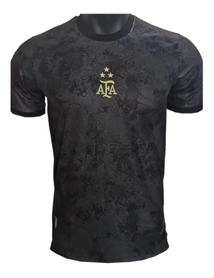 Argentina Champions Jersey Black 2022