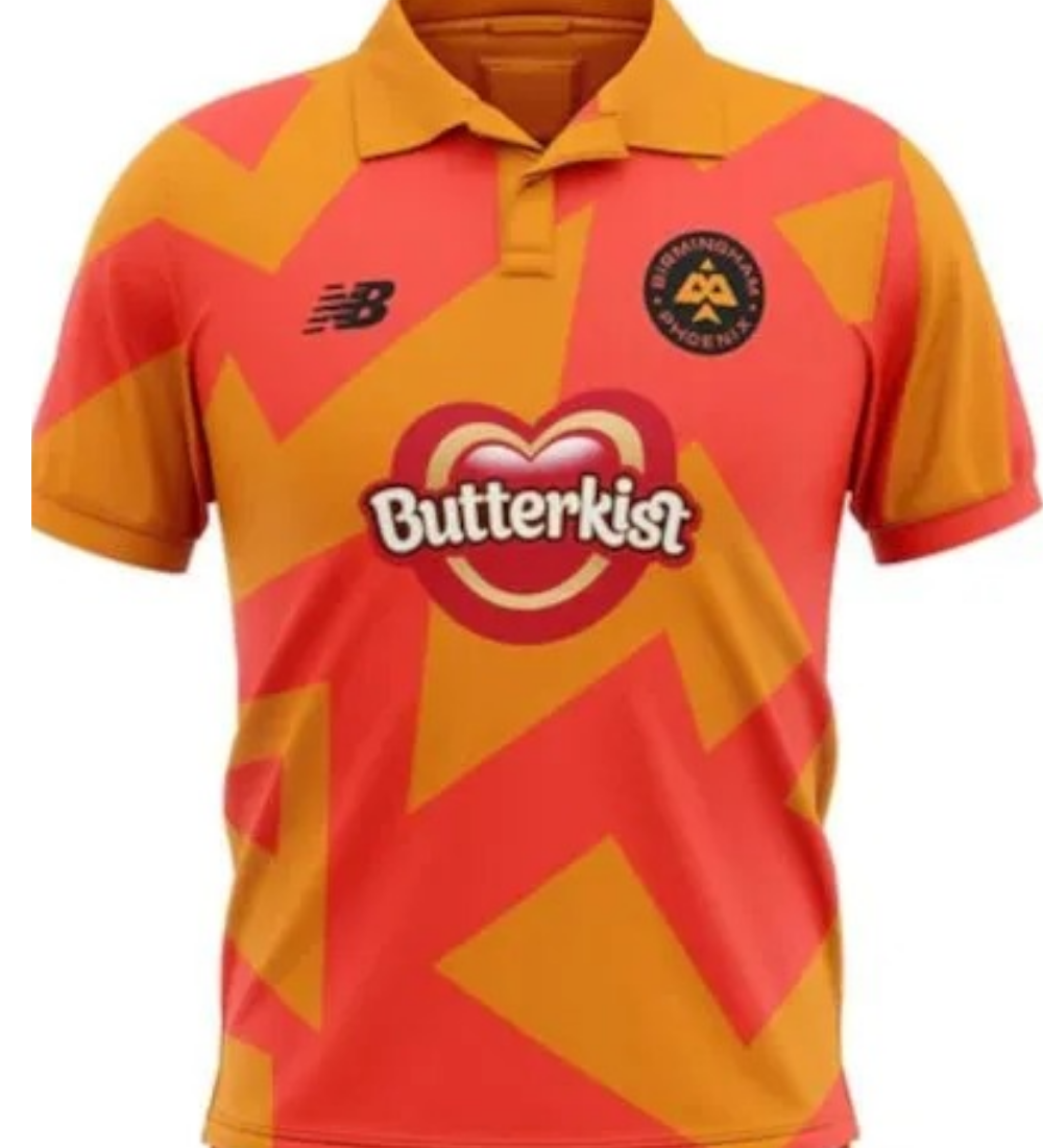 Birmingham Phoenix Jersey 2024 official The Hundred cricket shirt