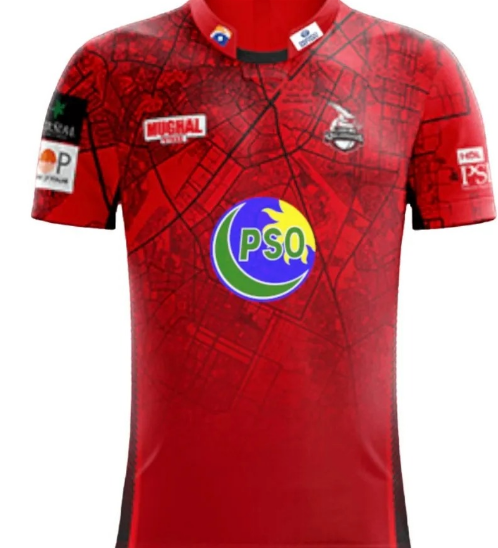 Lahore Qalandars PSL 2024 Away Jersey official cricket shirt