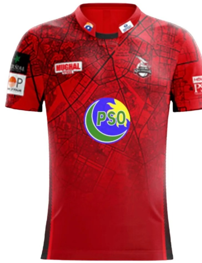 Lahore Qalandars PSL 2024 Away Jersey official cricket shirt