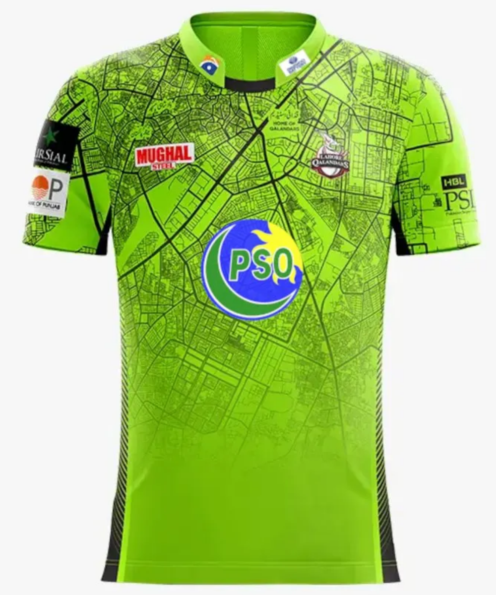 Lahore Qalandars PSL Jersey 2024 official cricket shirt
