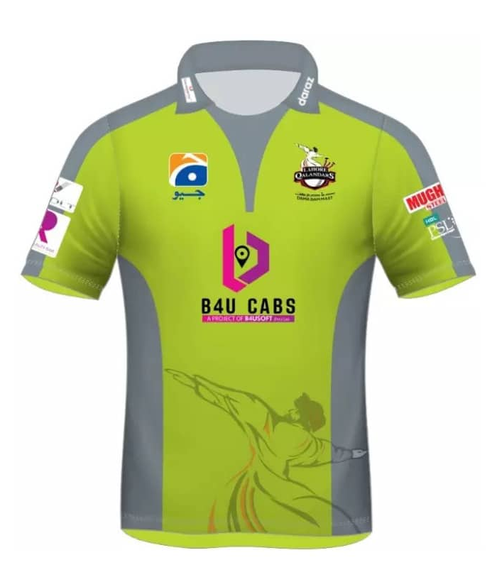 Lahore Qalandars PSL 6 Shirt 2021