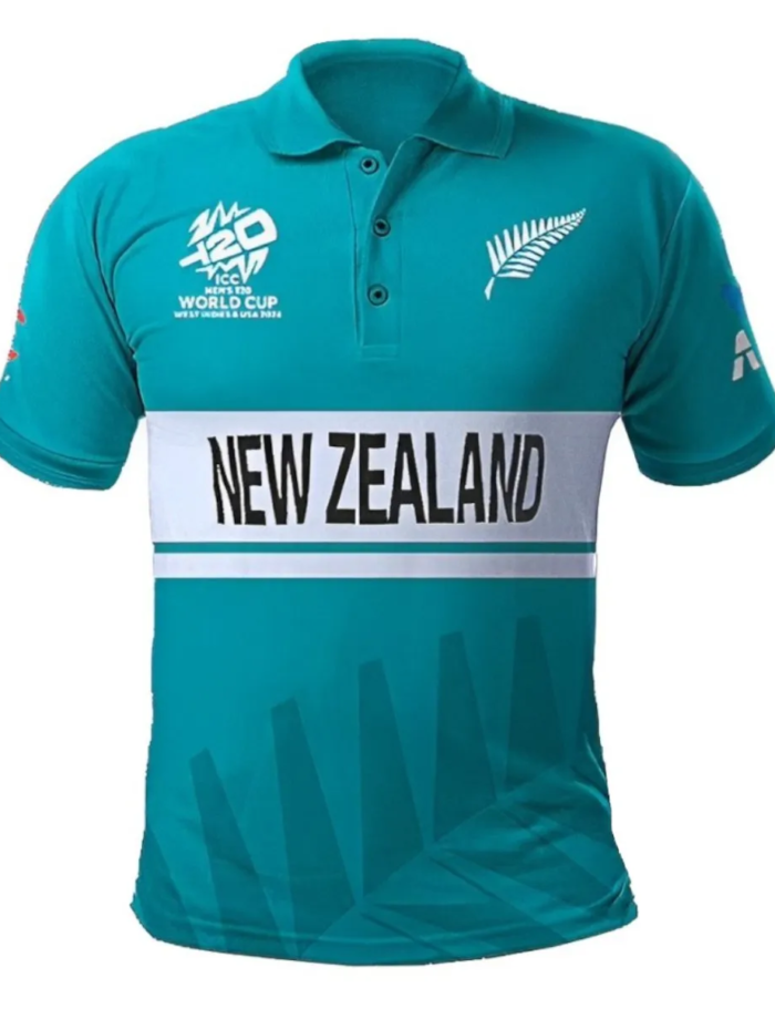 New Zealand 2024 T20 World Cup Shirt