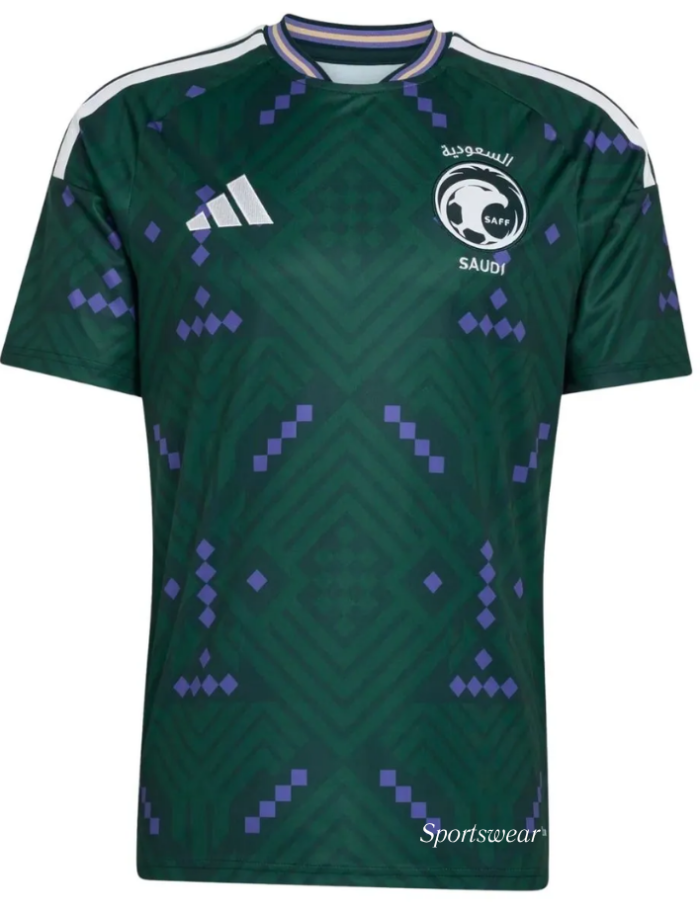 Saudi Arabia national team 2026 replica jersey in official World Cup colors
