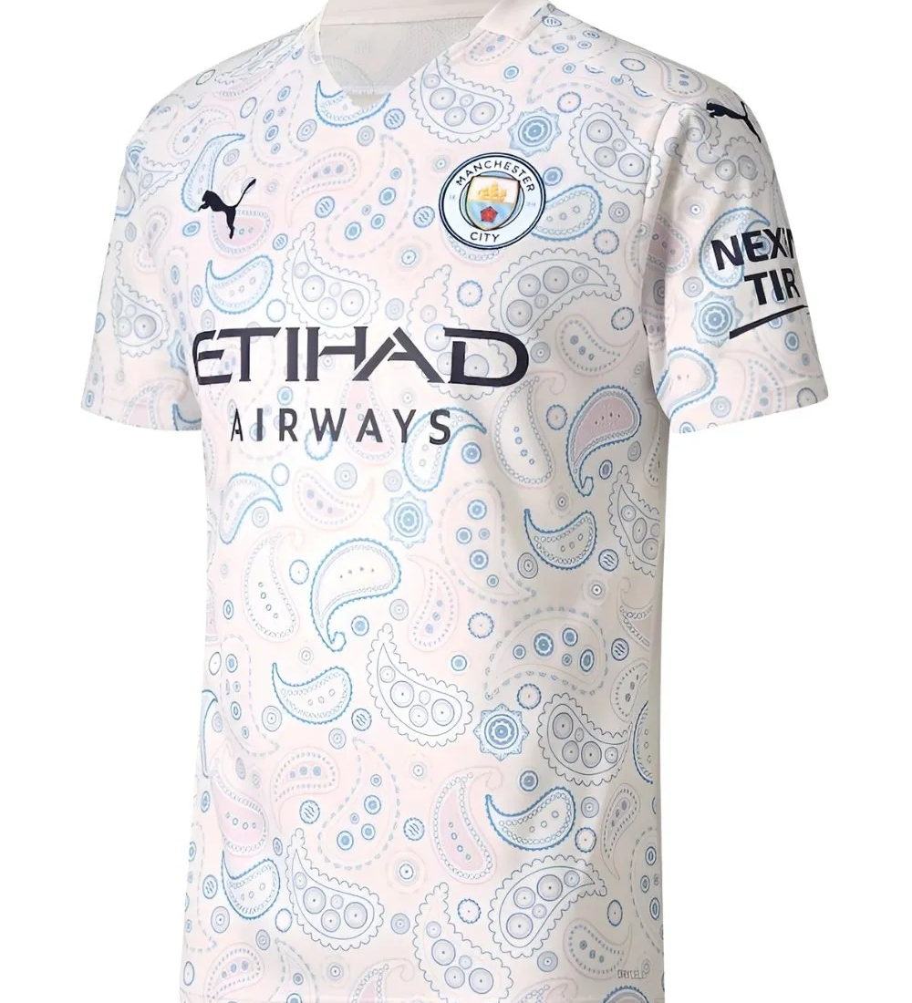 Manchester City mosaic design 2020–21 third football shirt fan edition