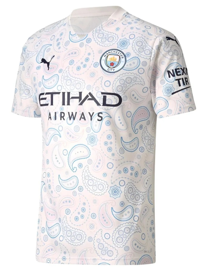 Manchester City mosaic design 2020–21 third football shirt fan edition
