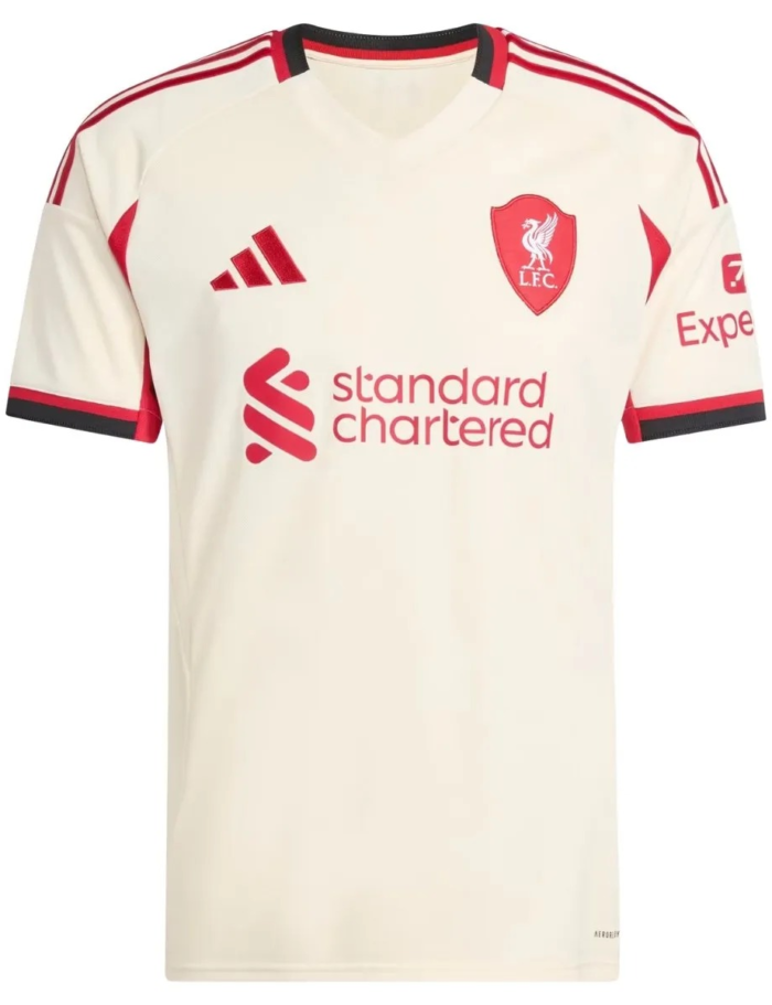Liverpool 25/26 away jersey replica, lightweight breathable football shirt