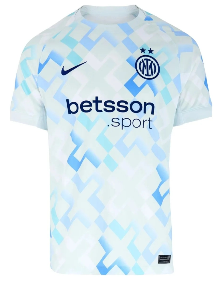 Inter 2025–26 away kit fan edition, moisture-wicking football jersey