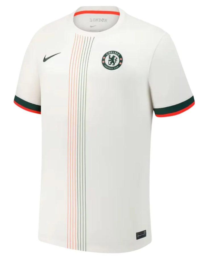 Chelsea 2025–26 away kit export-grade sublimated fan shirt