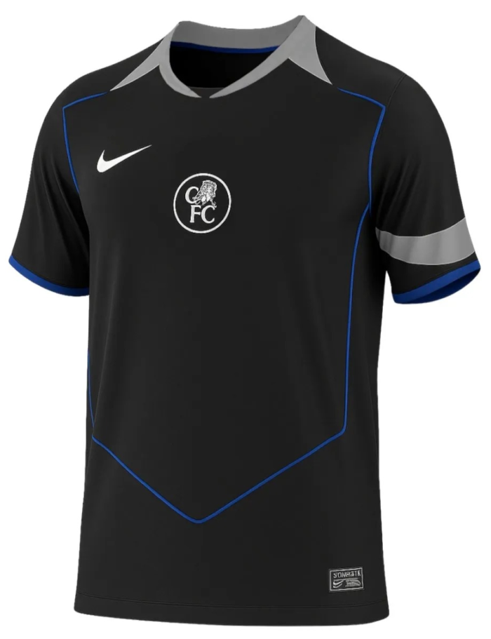 Chelsea 2025–26 third football jersey export-grade sublimated print