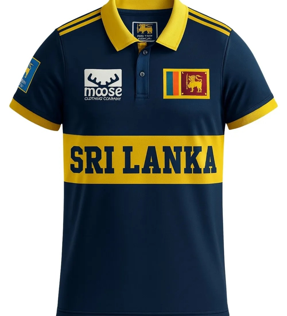 Sri Lanka cricket jersey 2025 ODI sublimated fan version