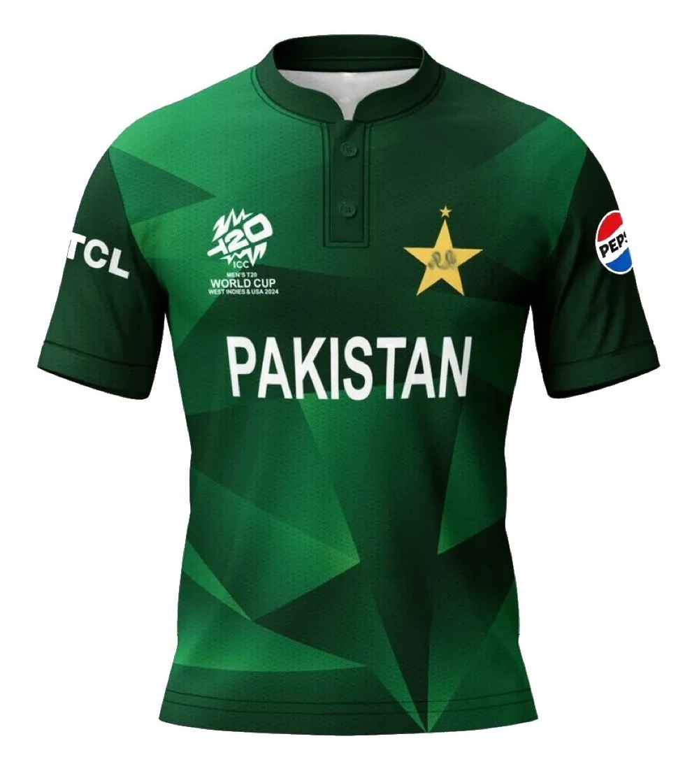 Pakistan Cricket T20 WC Jersey 2024