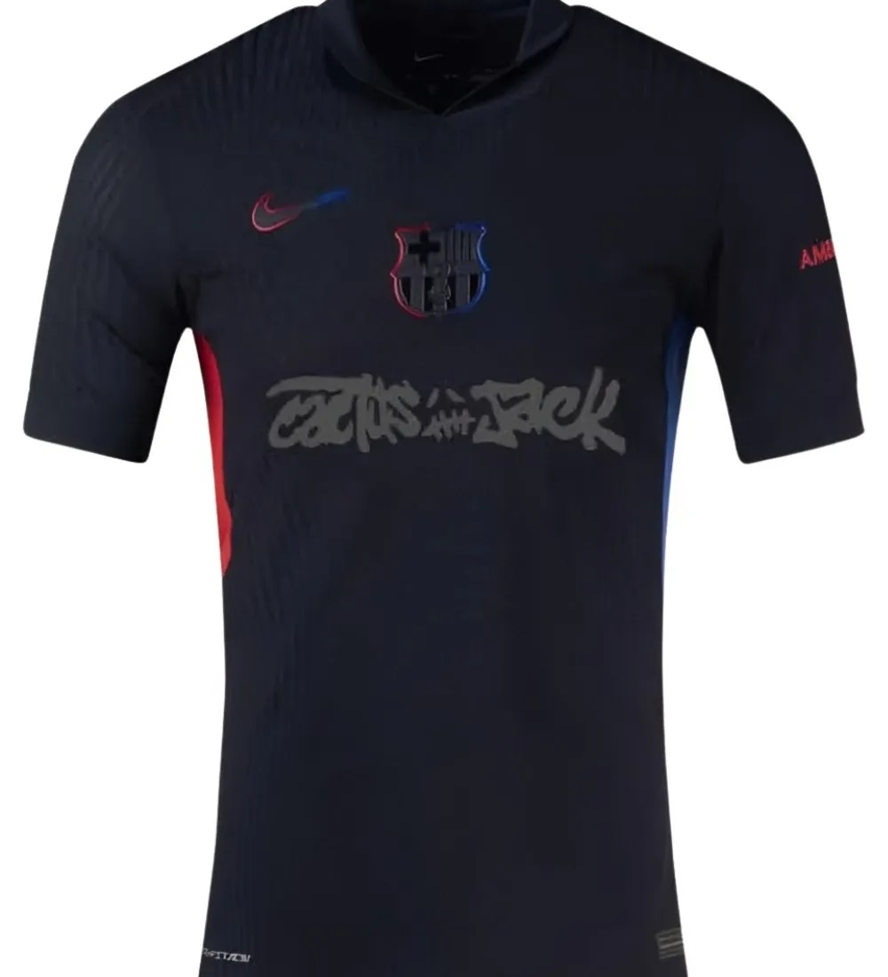 FC Barcelona Travis Scott Collaboration Jersey 2024–25