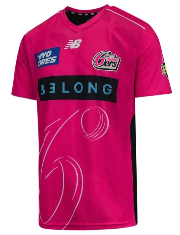 Sydney Sixers Cricket Jersey 2025/26