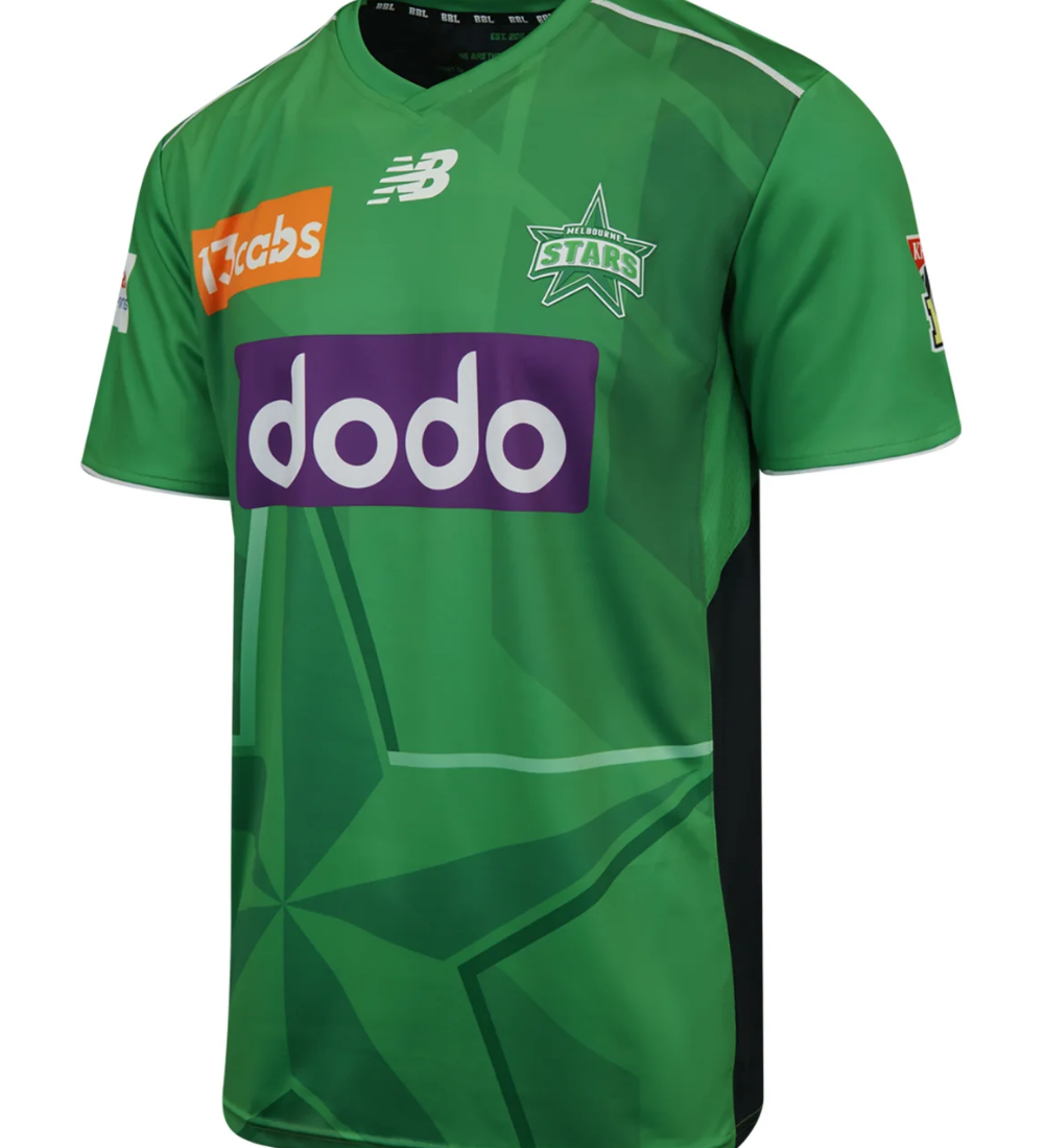 Melbourne Stars BBL Jersey 2025–26 official Big Bash League cricket shirt