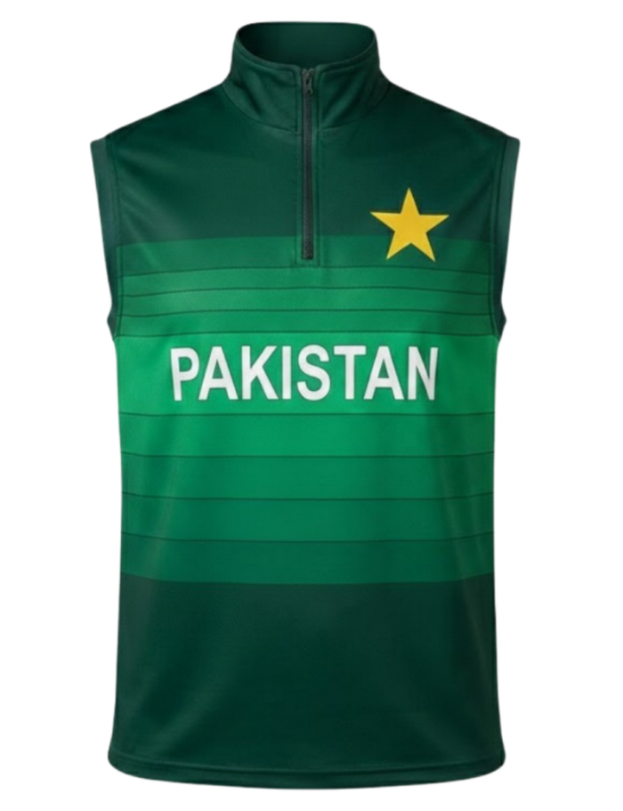 Pakistan Green vest