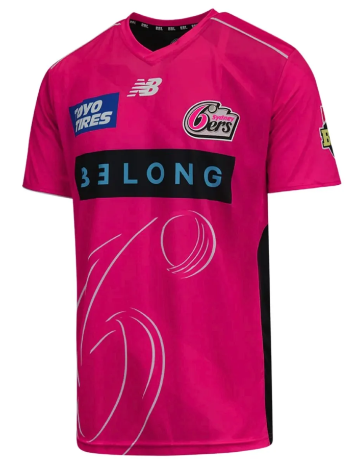Sydney Sixers BBL Jersey 2025-26