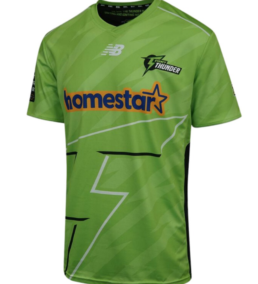 Sydney Thunder BBL Jersey 25-26 official cricket shirt
