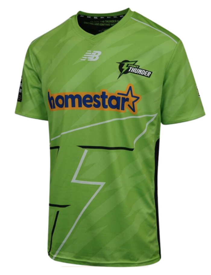 Sydney Thunder BBL Jersey 25-26 official cricket shirt