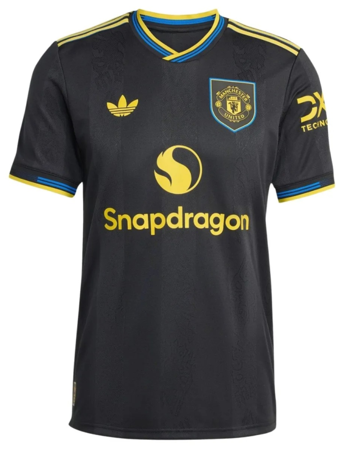 Manchester United Third Jersey 2025-26 fully printed football shirt