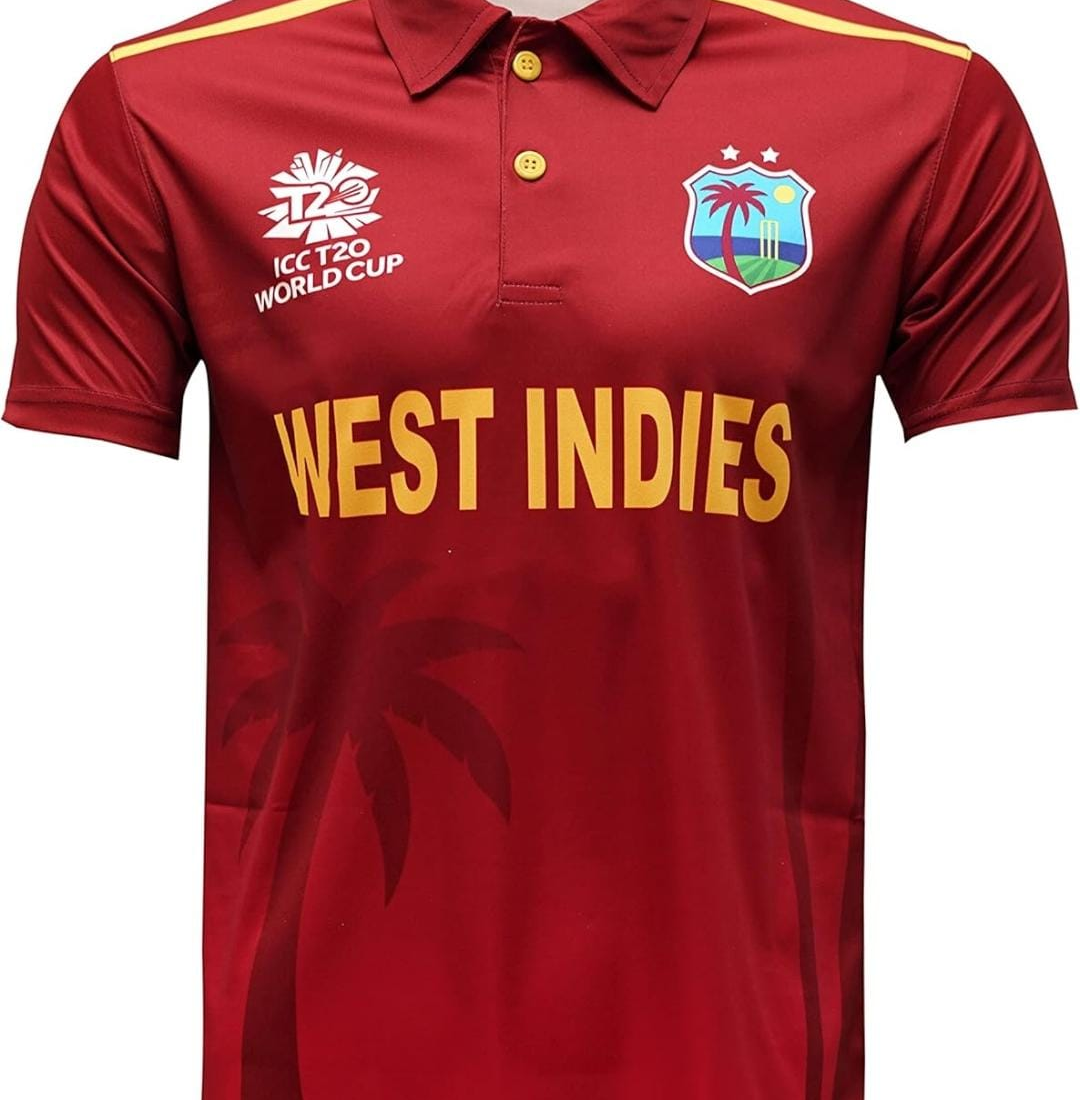 West Indies T20 World cup Cricket Jersey