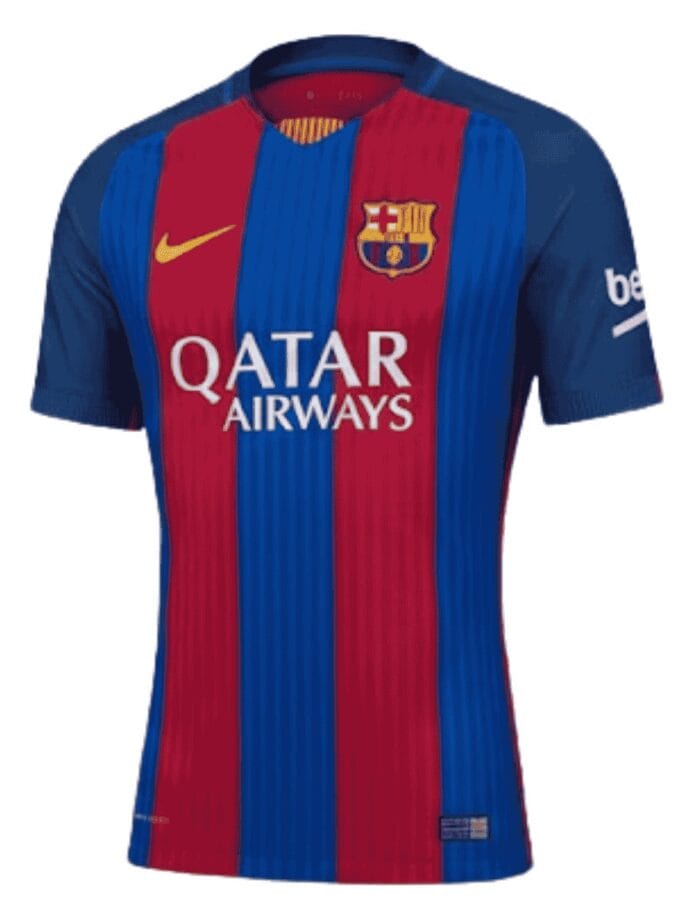 FC Barcelona 2016-17 Home Jersey.