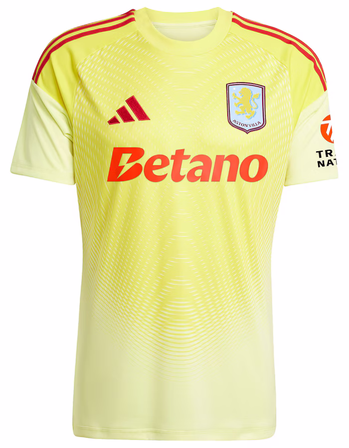 Aston Villa Goalkeeper Shirt 2025-26