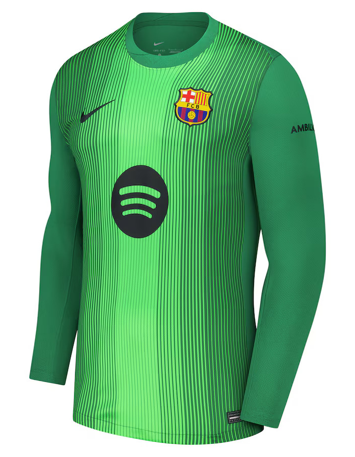 Barcelona Home Goalkeeper Shirt 2025-26