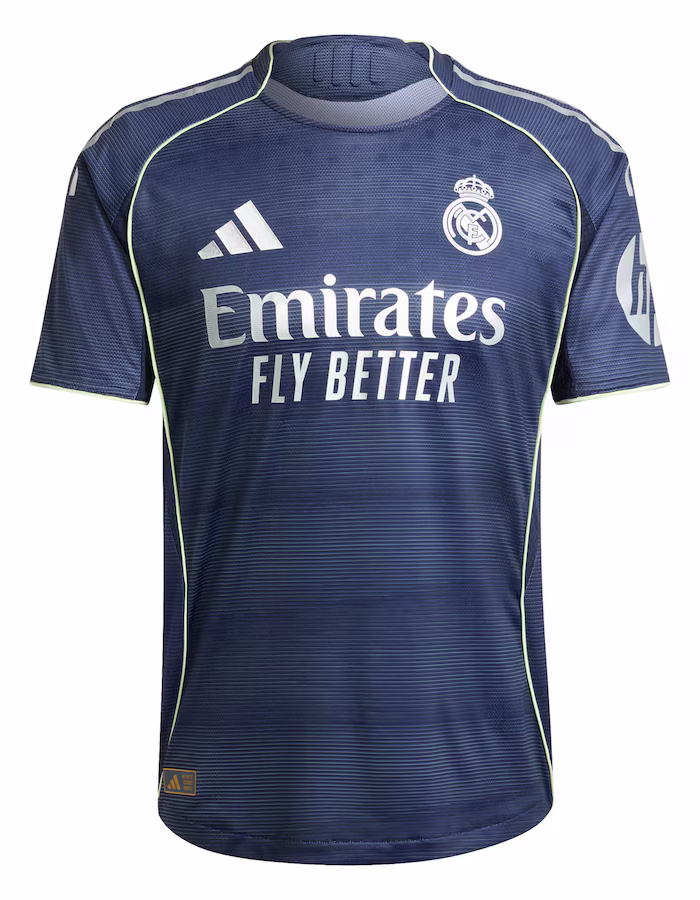Real Madrid Away Authentic Shirt 2025-26