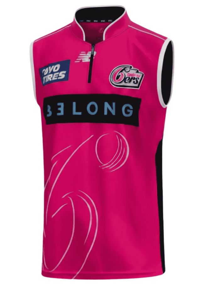 Sydney Sixers Babar Azam fleece jumper fully sublimated
