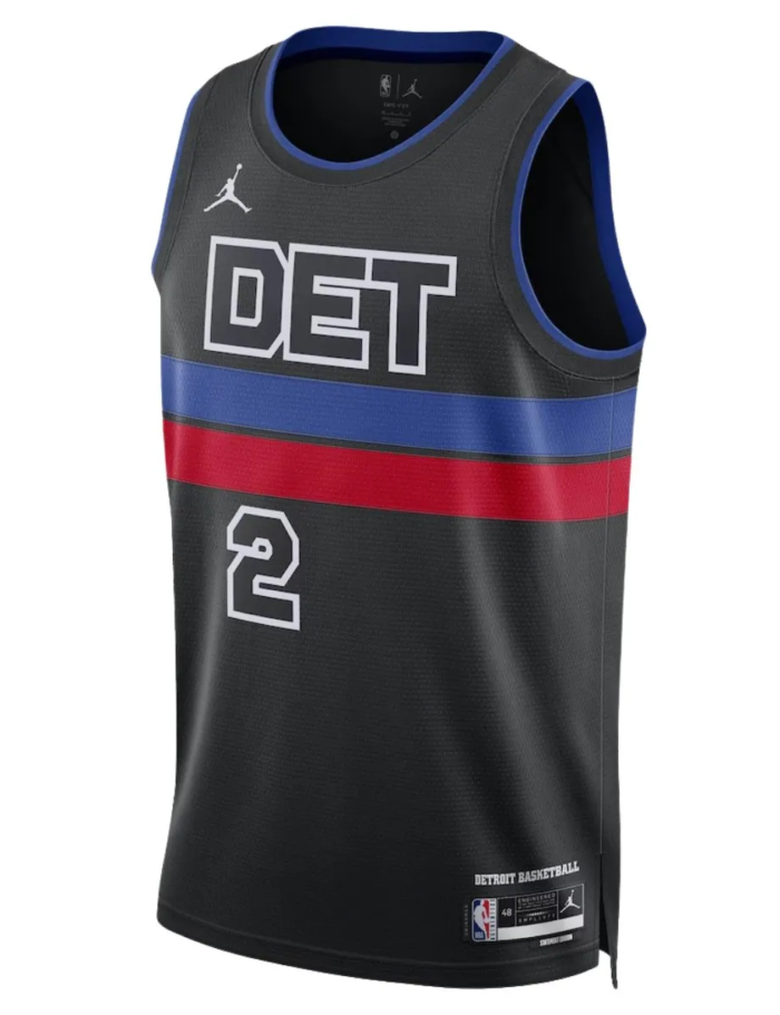 Detroit Pistons Black Jersey – Stylish NBA Basketball Statement Edition for True Fan