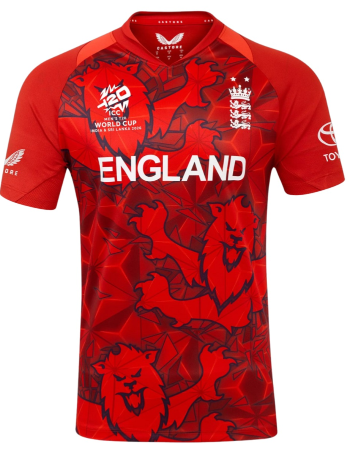 England T20 World Cup Shirt 2026