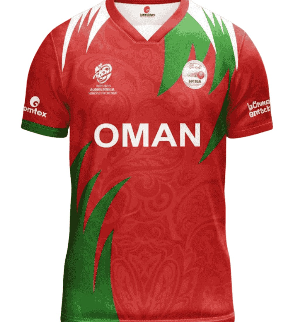 Oman T20 World Cup Shirt 2026