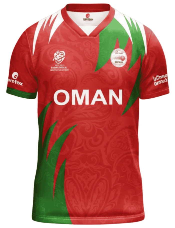Oman T20 World Cup Shirt 2026