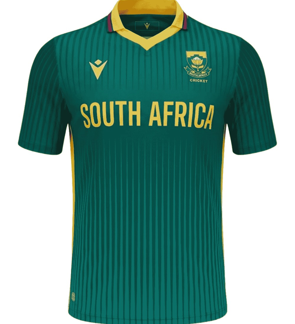 South Africa 2025/26 ODI match jersey