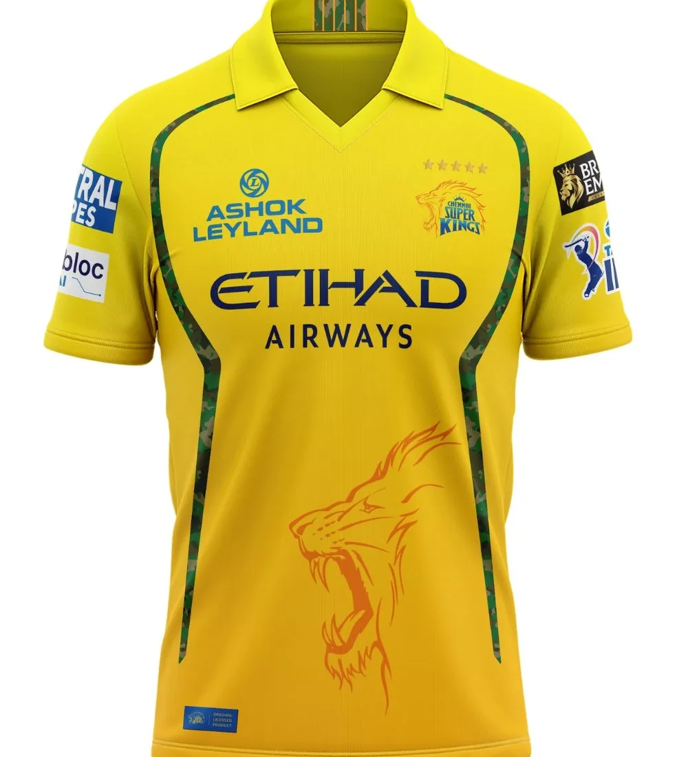 Chennai Super Kings 2026 Jersey – CSK