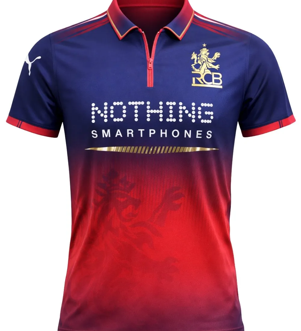 RCB 2026 Jersey – Royal Challengers Bangalore