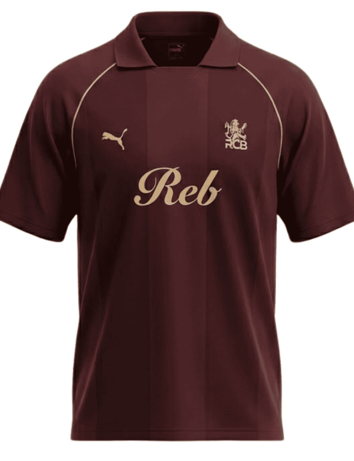 RCB 2026 Men's Striped Polo Shirt