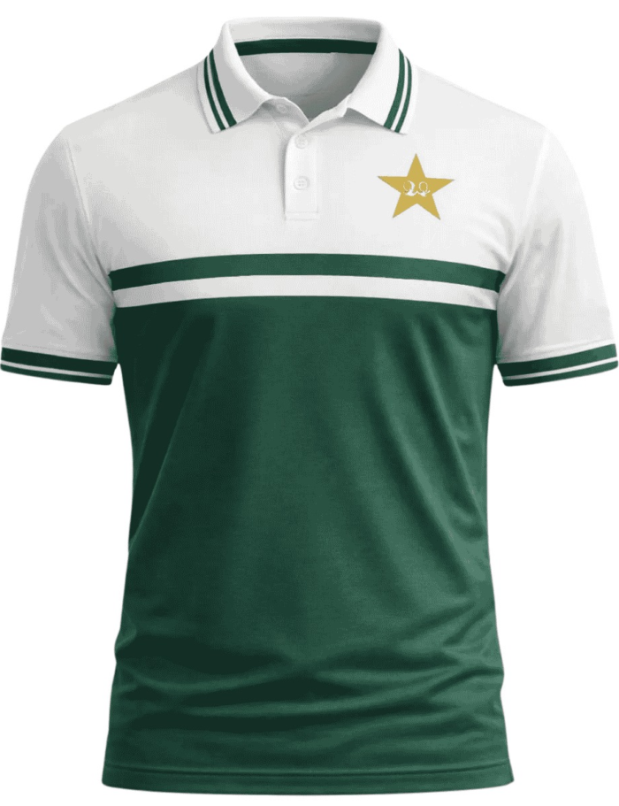 Pakistan Cricket Travel Polo Shirt 2026