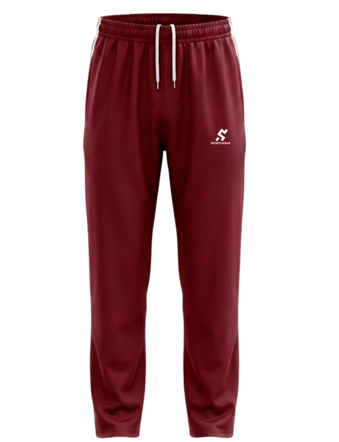 Maroon Tracksuit Trouser made with premium Micro Stretch Fabric