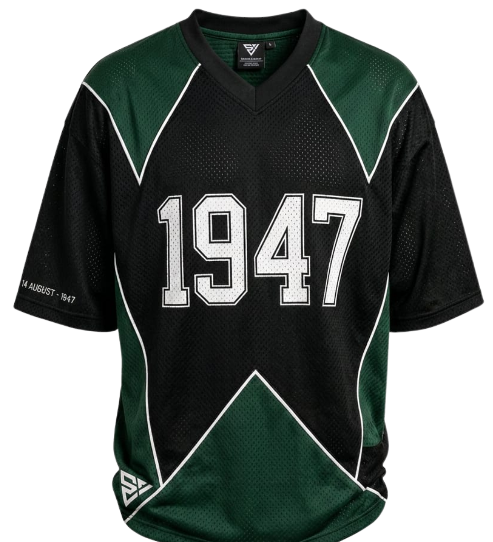 1947 Pakistan Independence Shirt for 14th August celebrations and sports